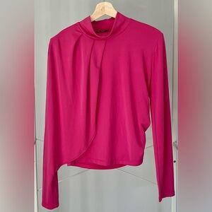 Zara Fuchsia Long Sleeve Top